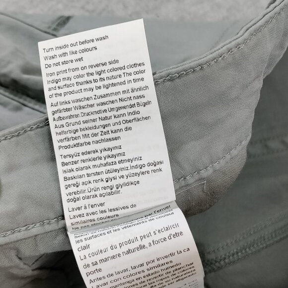 Mavi Pants mesn 33x34 Relaxed Straight Leg Matt Stretch Cotton - Picture 7 of 12